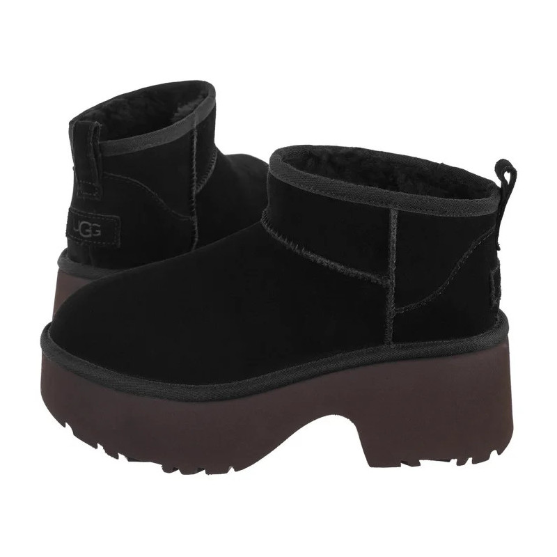 UGG W Classic Ultra Mini New Heights 1158311 BLK (UA132-c) batai