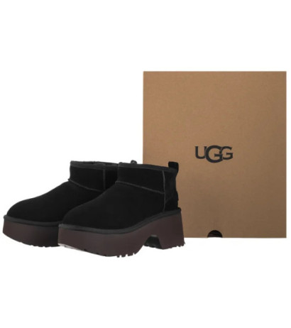 UGG W Classic Ultra Mini New Heights 1158311 BLK (UA132-c) batai