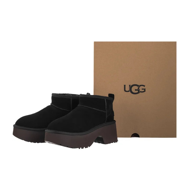 UGG W Classic Ultra Mini New Heights 1158311 BLK (UA132-c) batai