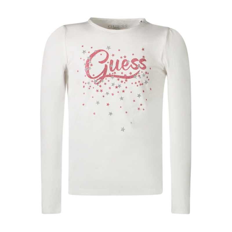 Guess jeans marškinėliai K4BI02J1314 Balta