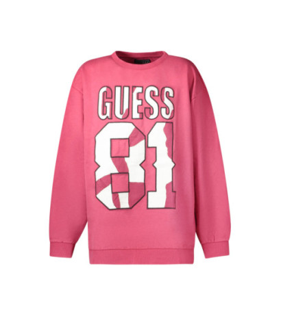 Guess jeans džemperis L4YQ08KA6R4 Raudona