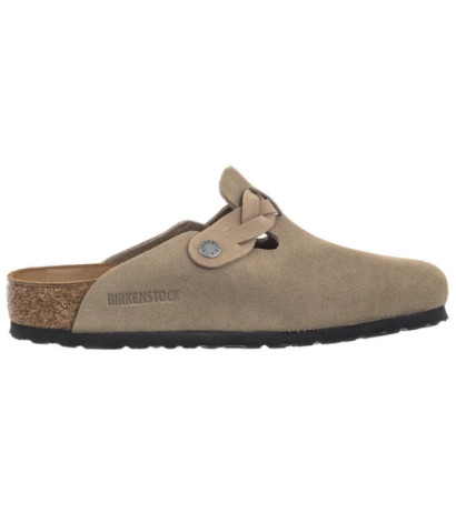 Birkenstock Boston Braided Taupe 1026667 (BK286-a) Moteriški batai/šlepetės