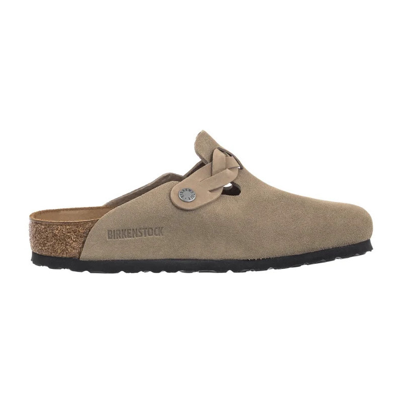 Birkenstock Boston Braided Taupe 1026667 (BK286-a) Moteriški batai/šlepetės