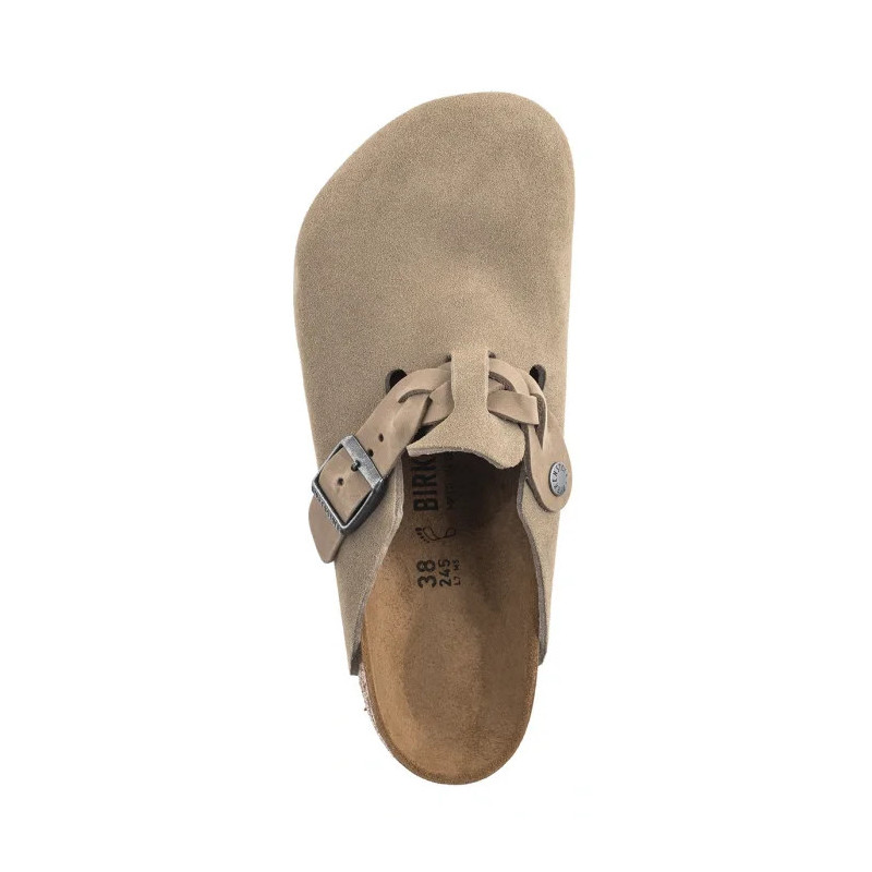 Birkenstock Boston Braided Taupe 1026667 (BK286-a) Moteriški batai/šlepetės