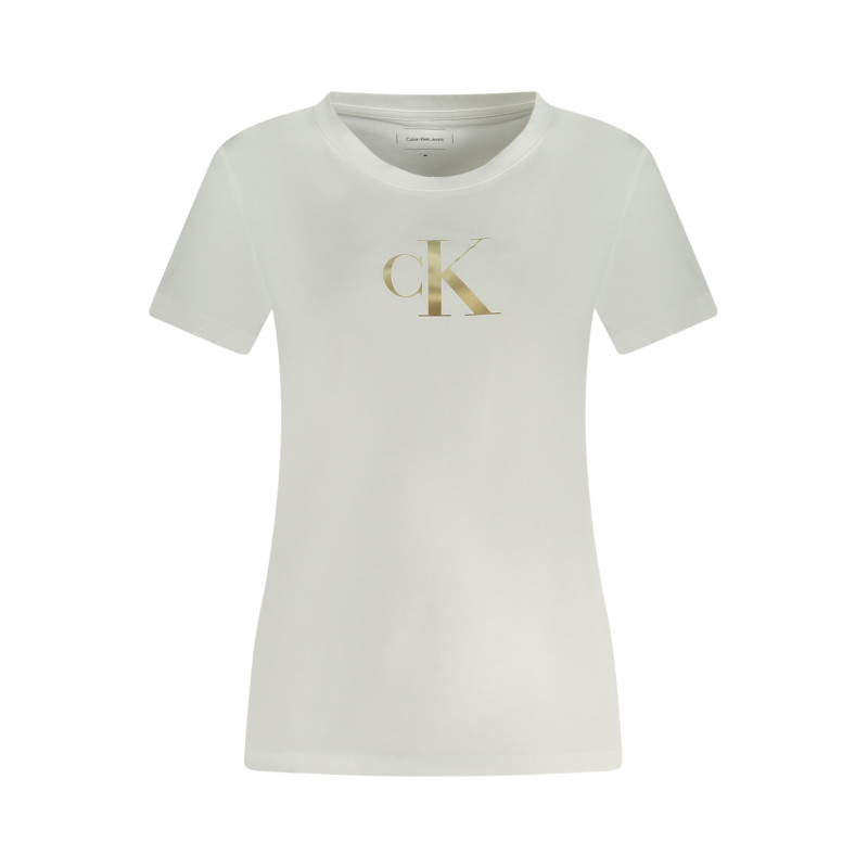 Calvin klein T-krekls J20J224982 Balts