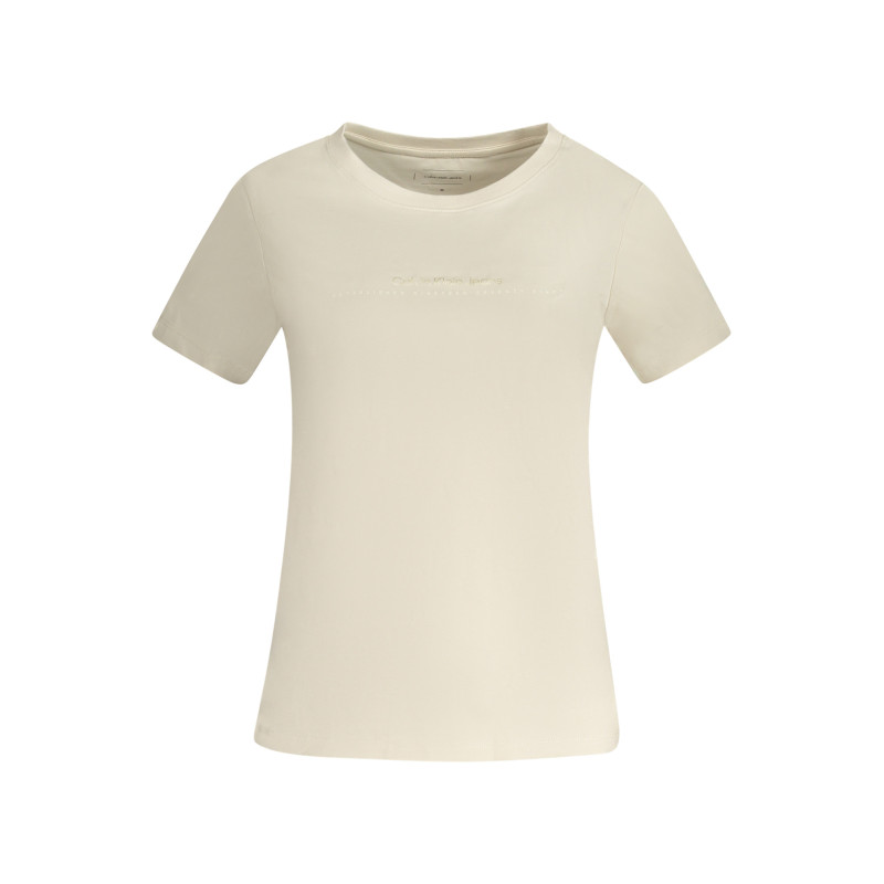 Calvin klein T-krekls J20J224990 Bēšs