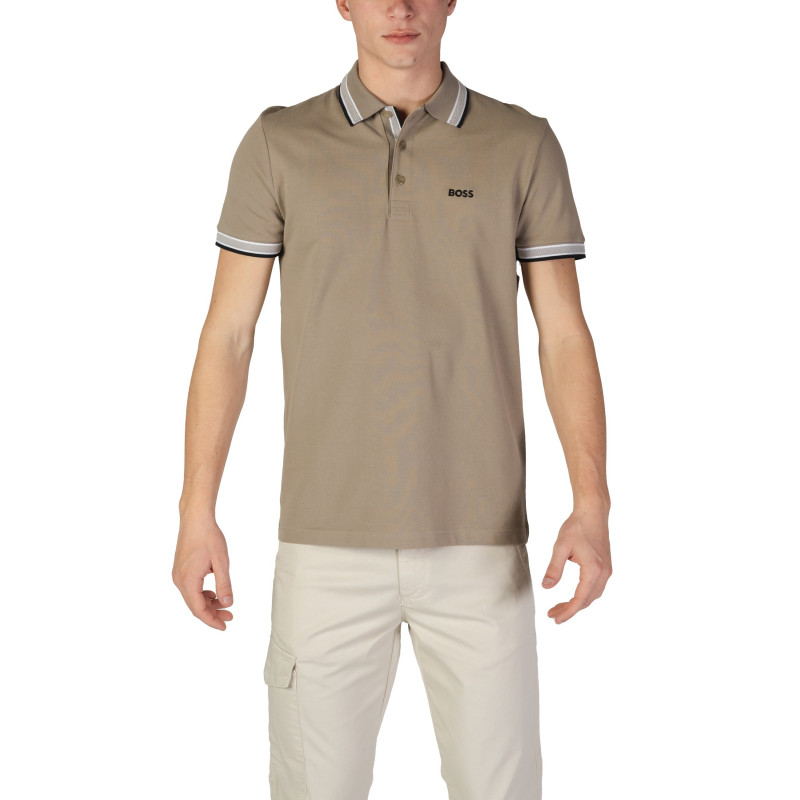 Boss Polo Särgid WH7_15825000147_Terra_-_Fango Brown