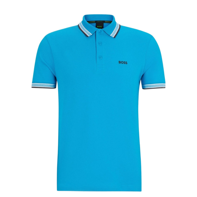 Boss Polo Krekli WH7_15825000679_Turchese Turquoise