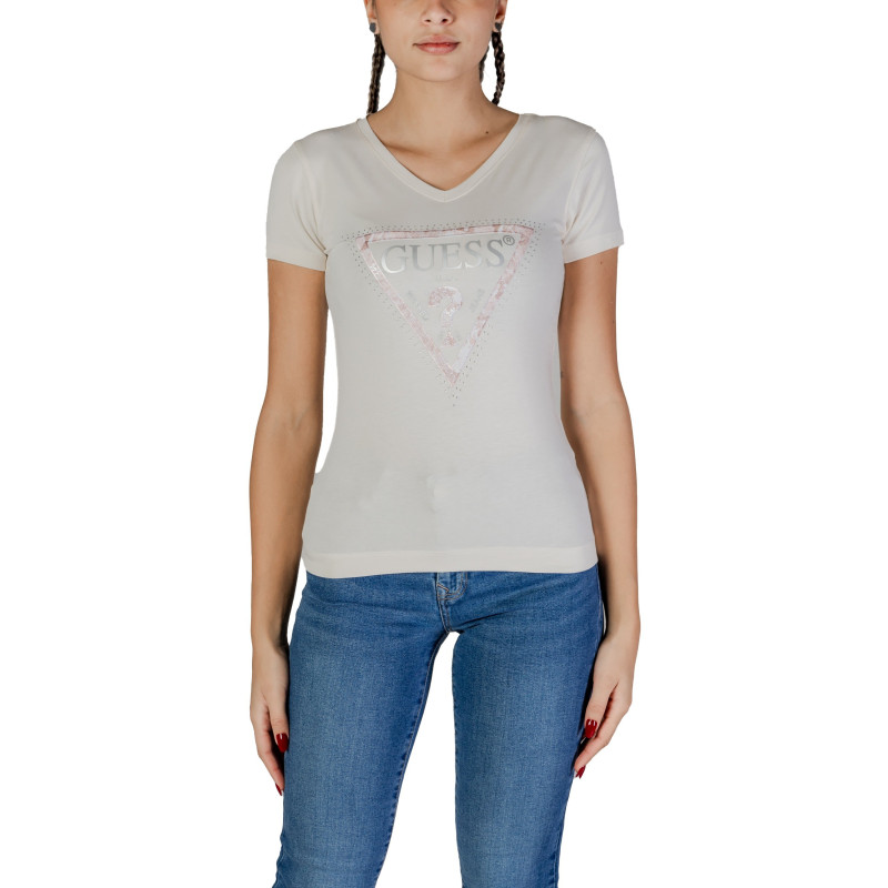 Guess T-shirts W5RI21 J1314 Salmon