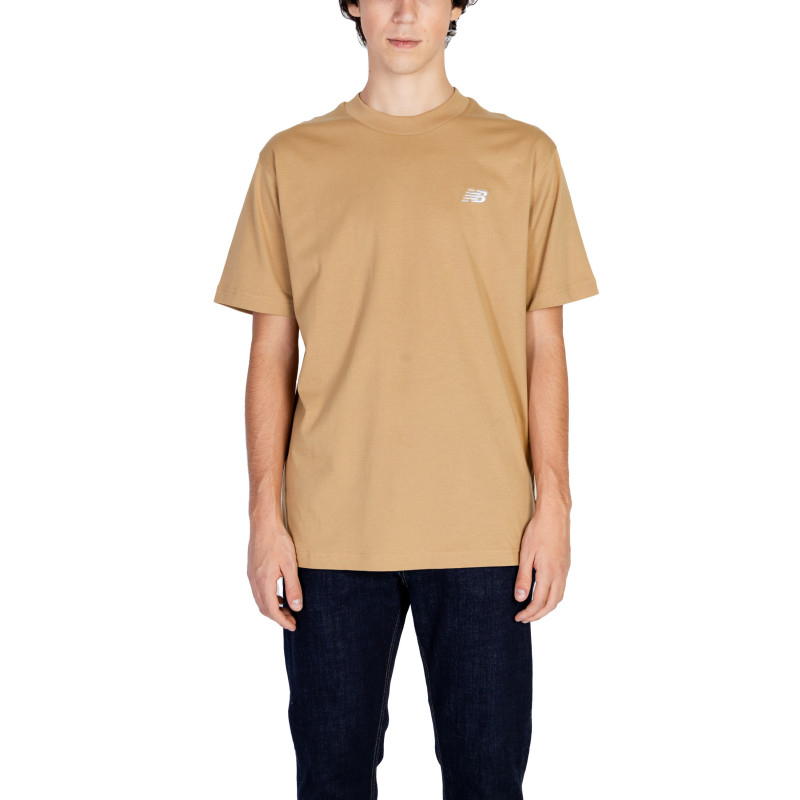 New Balance T-shirts MT41509 Beige