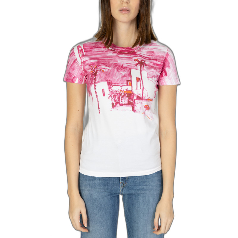 Desigual T-krekli 24SWTK69 Pink