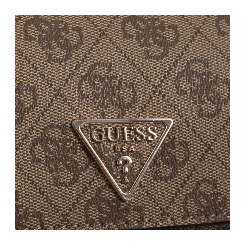 Guess Eco Erica Cnvrtble Xbody Flap HWESG9 51021 Latte Logo (GU688-b) handbag