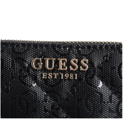 Guess Laurel Slg Small Zip Around SWGG85 00137 Black (GU703-a) rankinė