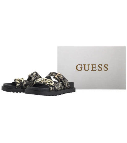 Guess FATEMA2 BLKPL FL6FT2 FAL03 (GU433-b) Moteriški batai/šlepetės