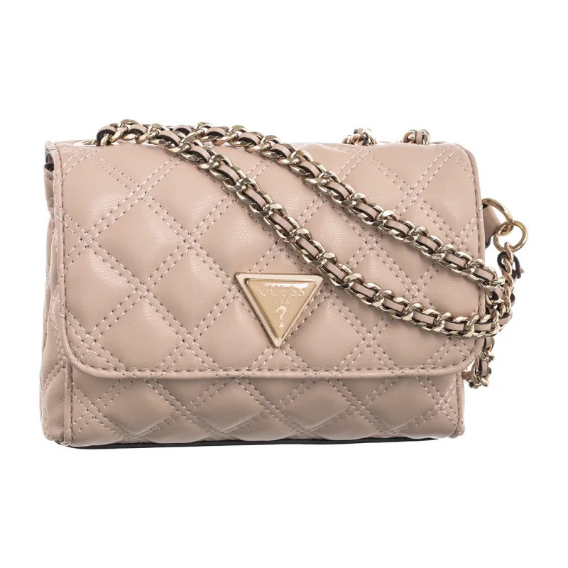 Guess Giully Mini 2 Comp Cnvrtbl Flp HWQG87 48740 Light Beige (GU640-b) handbag