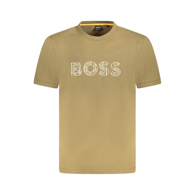 Hugo boss marškinėliai 50534923TELOGOTEXTURE Žalia