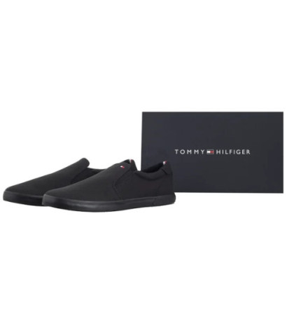 Tommy Hilfiger Iconic Slip On Sneaker FM0FM00597-0GK Triple Black (TH225-c) čības