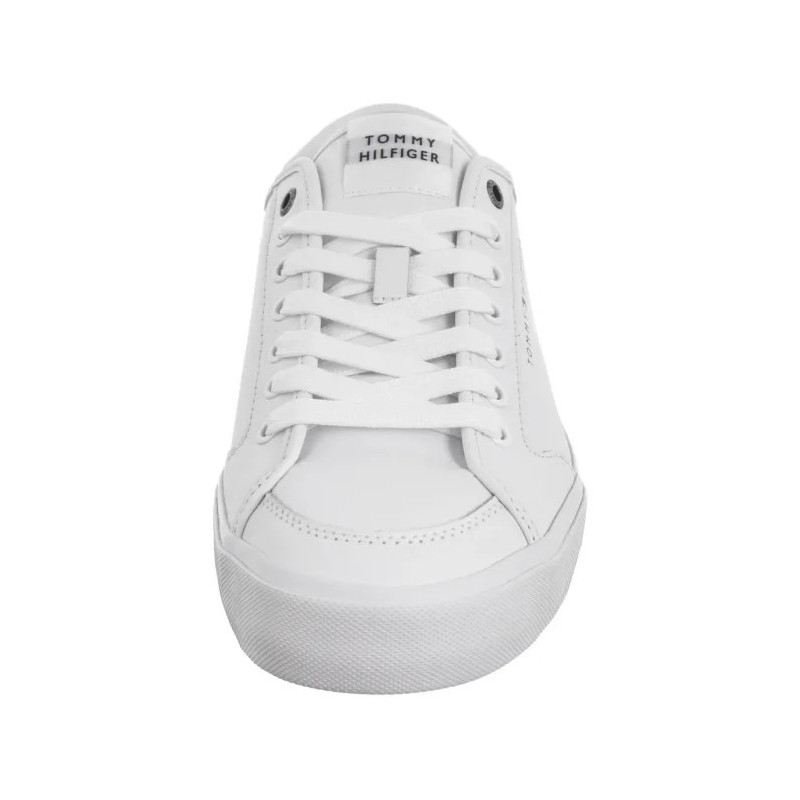 Tommy Hilfiger Core Corporate Vulc Leather White FM0FM05399 YBS (TH1255-a) sportiniai bateliai 