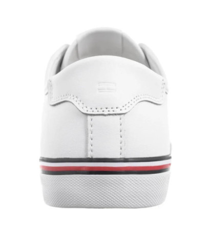 Tommy Hilfiger Core Corporate Vulc Leather White FM0FM05399 YBS (TH1255-a) sportiniai bateliai 