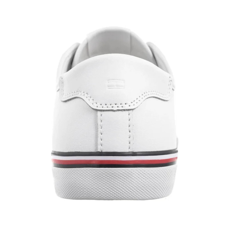 Tommy Hilfiger Core Corporate Vulc Leather White FM0FM05399 YBS (TH1255-a) sportiniai bateliai 