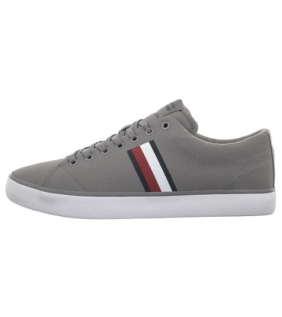 Tommy Hilfiger TH Hi Vulc Low Core Stripes Mesh Universal Grey FM0FM05393 PRY (TH1256-a) čības