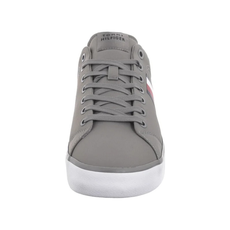 Tommy Hilfiger TH Hi Vulc Low Core Stripes Mesh Universal Grey FM0FM05393 PRY (TH1256-a) čības