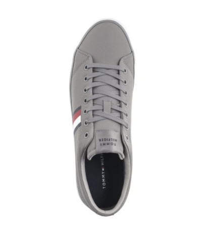 Tommy Hilfiger TH Hi Vulc Low Core Stripes Mesh Universal Grey FM0FM05393 PRY (TH1256-a) čības