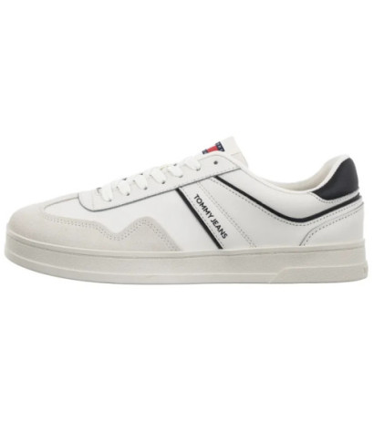 Tommy Hilfiger The Greenwich Leather Ecru EM0EM01571 TCR (TH1259-a) Sneakers