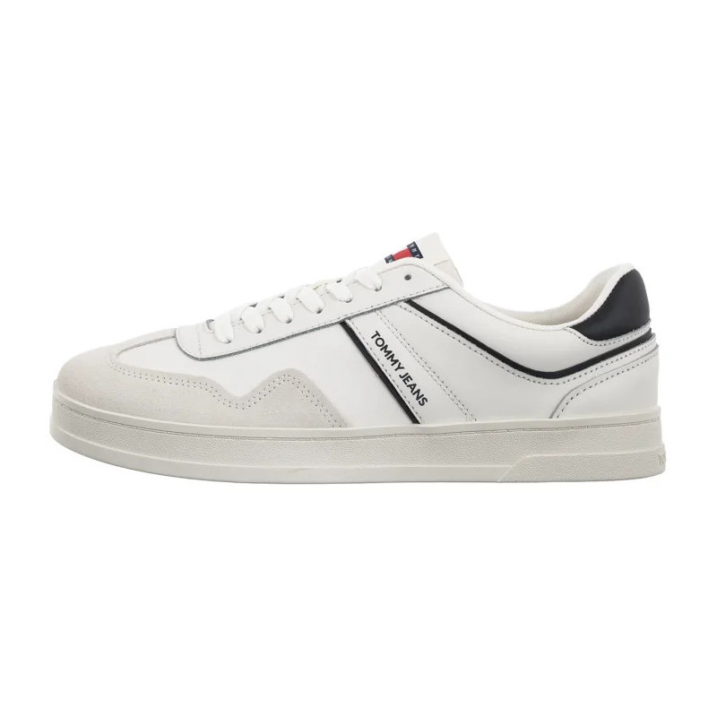 Tommy Hilfiger The Greenwich Leather Ecru EM0EM01571 TCR (TH1259-a) Sneakers