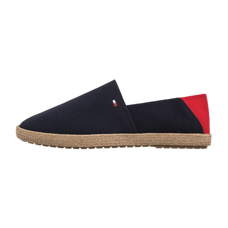 Tommy Hilfiger Hilfiger Espadrille Core Textile Desert Sky FM0FM05353 DW5 (TH1260-a) kurpes