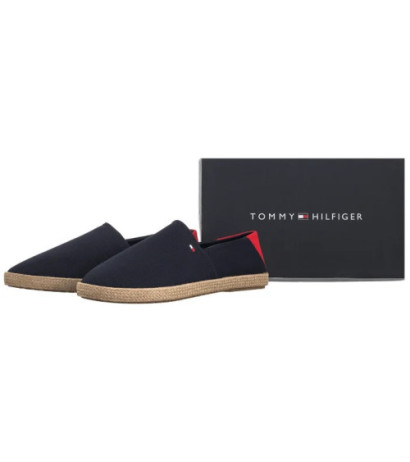 Tommy Hilfiger Hilfiger Espadrille Core Textile Desert Sky FM0FM05353 DW5 (TH1260-a) kurpes