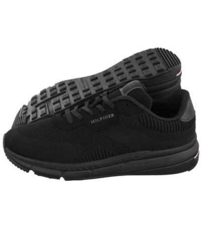 Tommy Hilfiger Lightweight Rwb Knit Black FM0FM05423 BDS (TH1262-a) sports shoes