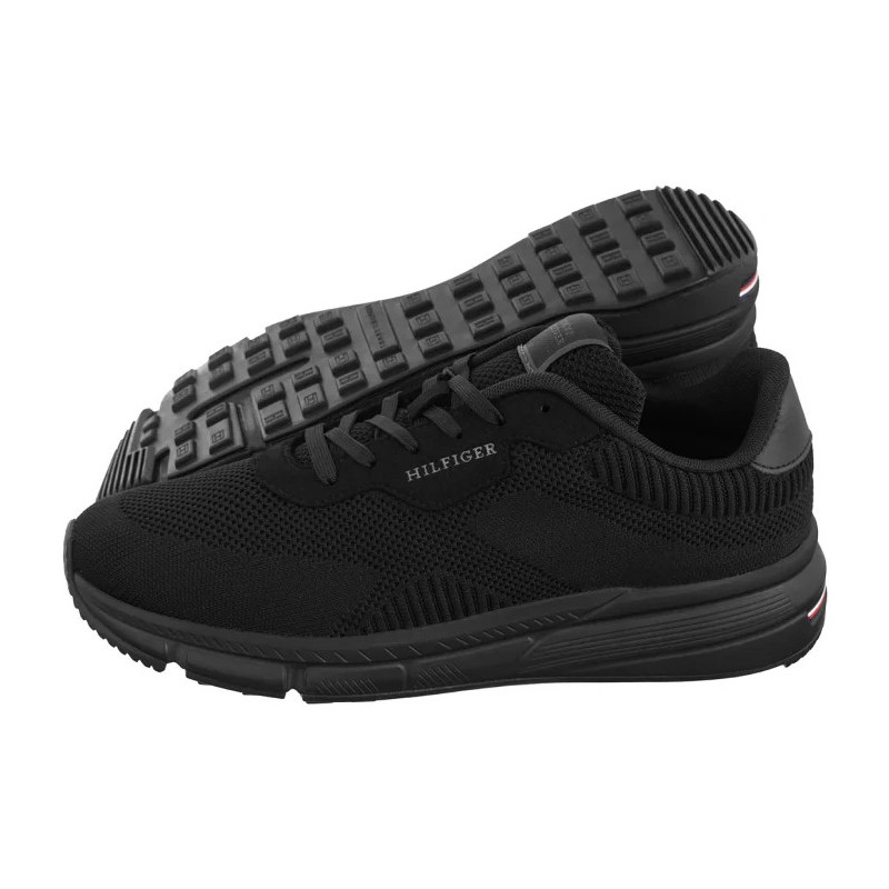 Tommy Hilfiger Lightweight Rwb Knit Black FM0FM05423 BDS (TH1262-a) sports shoes