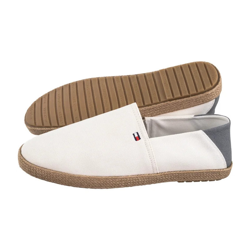 Tommy Hilfiger Hilfiger Espadrille Core Textile Ecru FM0FM05353 YBL (TH1260-b) batai