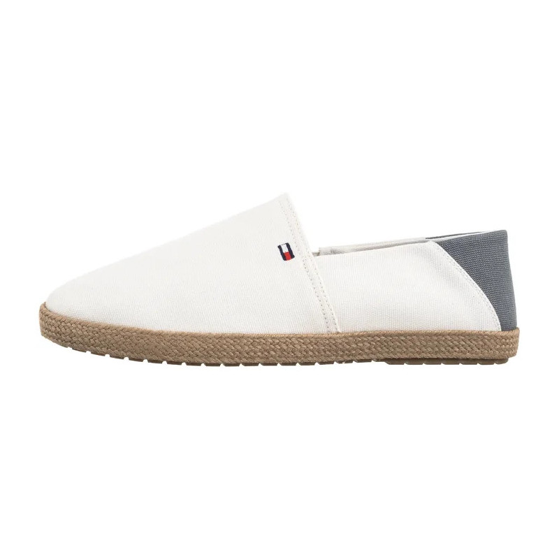 Tommy Hilfiger Hilfiger Espadrille Core Textile Ecru FM0FM05353 YBL (TH1260-b) batai