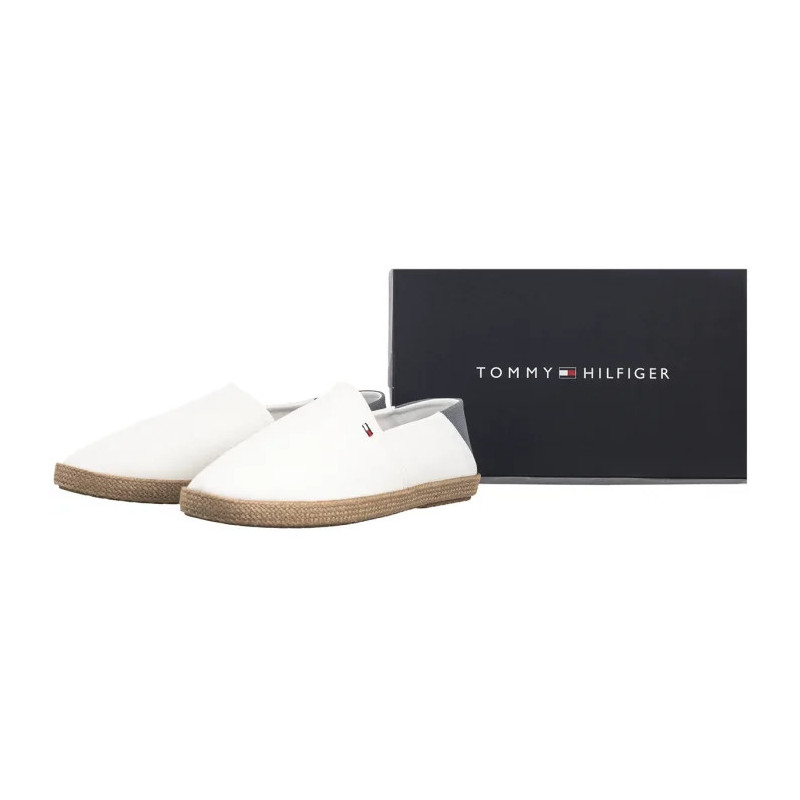 Tommy Hilfiger Hilfiger Espadrille Core Textile Ecru FM0FM05353 YBL (TH1260-b) batai