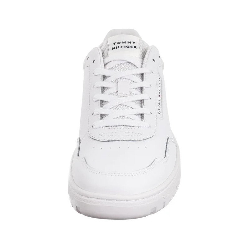 Tommy Hilfiger TH Basket Core Lth Pinperf White FM0FM05466 YBS (TH1263-a) sporta apavi