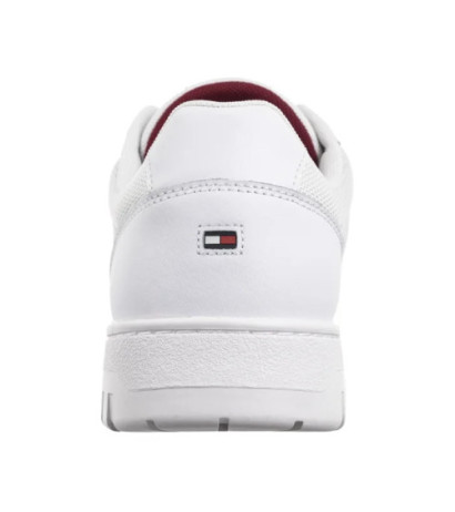 Tommy Hilfiger TH Basket Core Lth Pinperf White FM0FM05466 YBS (TH1263-a) sporta apavi