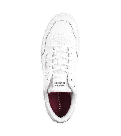 Tommy Hilfiger TH Basket Core Lth Pinperf White FM0FM05466 YBS (TH1263-a) sporta apavi