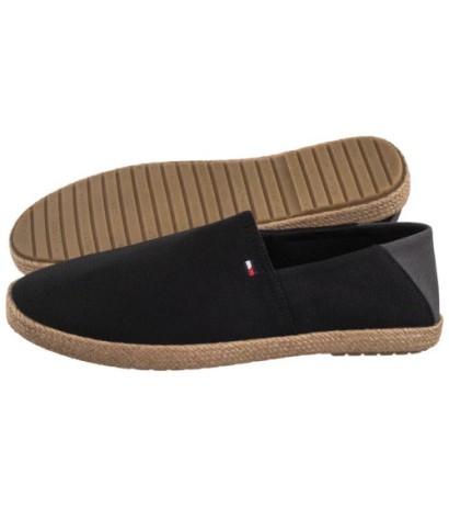 Tommy Hilfiger Hilfiger Espadrille Core Textile Black FM0FM05353 BDS (TH1260-c) kurpes