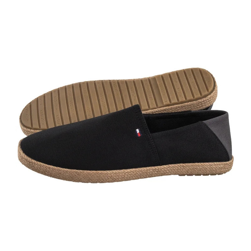 Tommy Hilfiger Hilfiger Espadrille Core Textile Black FM0FM05353 BDS (TH1260-c) batai