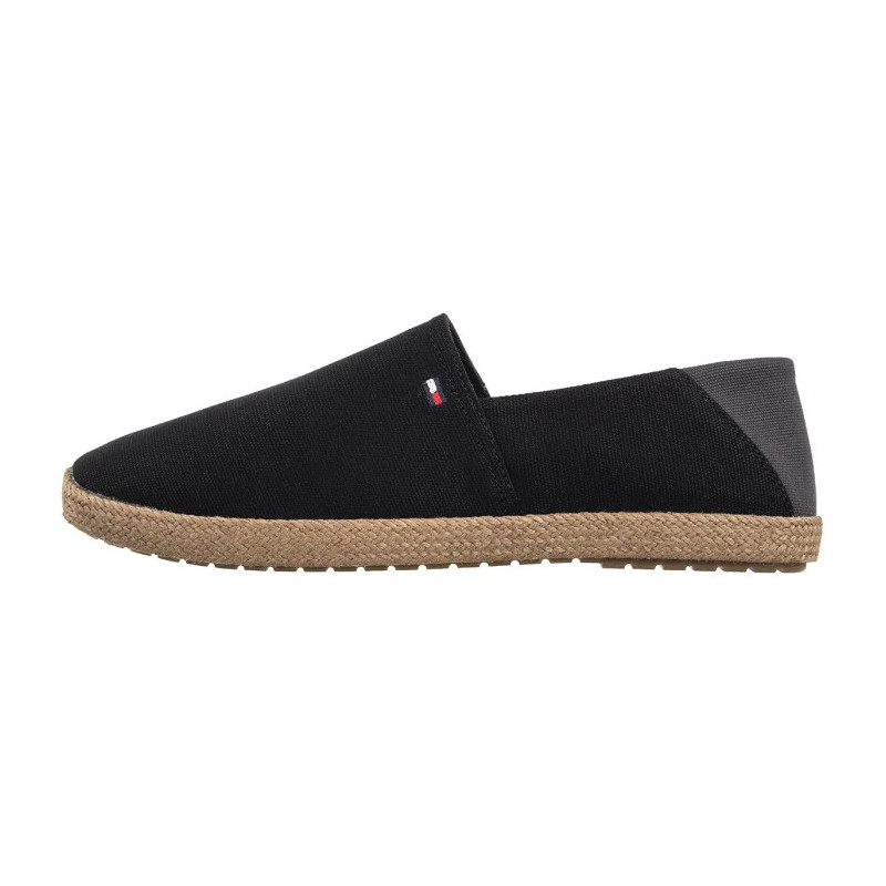 Tommy Hilfiger Hilfiger Espadrille Core Textile Black FM0FM05353 BDS (TH1260-c) batai