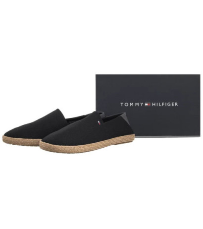 Tommy Hilfiger Hilfiger Espadrille Core Textile Black FM0FM05353 BDS (TH1260-c) batai