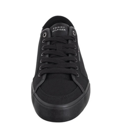 Tommy Hilfiger Core Corporate Vulc Canvas Black FM0FM05398 BDS (TH1266-a) čības