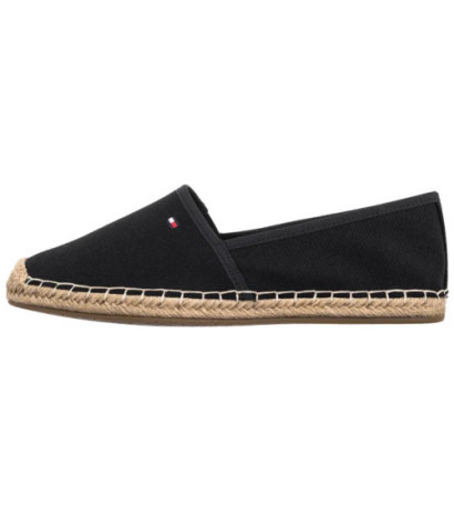 Tommy Hilfiger Flag Canvas Espadrille Black FW0FW08541 BDS (TH1264-b) kingad