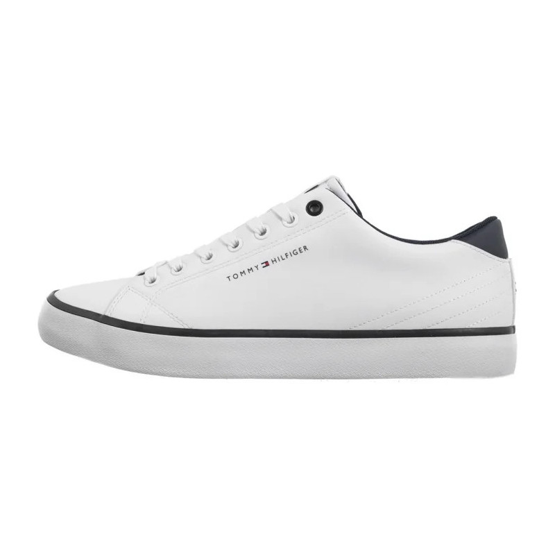 Tommy Hilfiger TH Hi Vulc Core Low Leather White FM0FM05041 YBS (TH1267-a) sportiniai bateliai