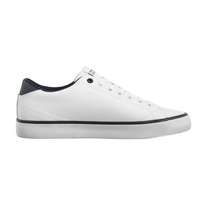 Tommy Hilfiger TH Hi Vulc Core Low Leather White FM0FM05041 YBS (TH1267-a) sportiniai bateliai