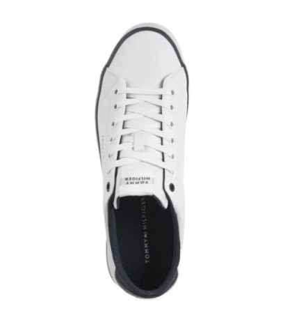 Tommy Hilfiger TH Hi Vulc Core Low Leather White FM0FM05041 YBS (TH1267-a) sportiniai bateliai