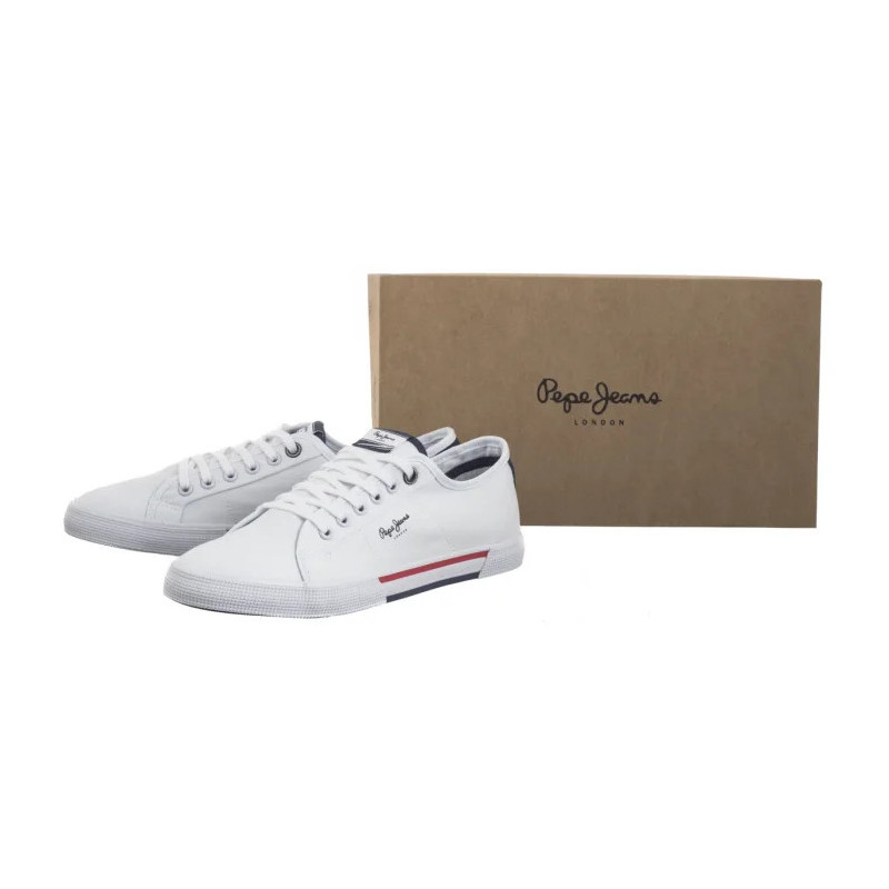 Pepe Jeans Brady Men Basic White PMS30816 800 (PE4-a) čības