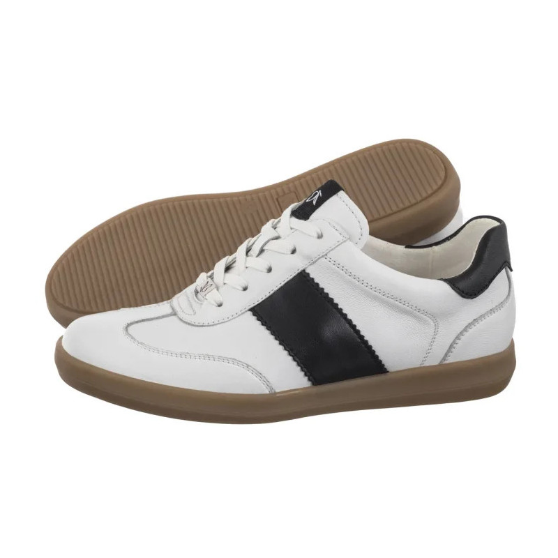 Caprice Białe 9-23705-44 109 White/Black (CP429-a) shoes